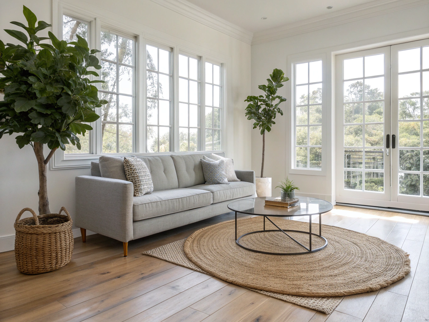 Living Room Flooring Installation - After